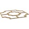 Ekena Millwork 33W x 33H x 38T Small Bradley Decorative Fretwork Wood Ceiling Panels, Wood Paint Grade CELW33X33X0375BRDMF - alternate 8